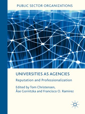 cover image of Universities as Agencies